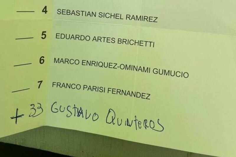 Algunos de los votos marcados más viralizados por internet durante estos últimos años.