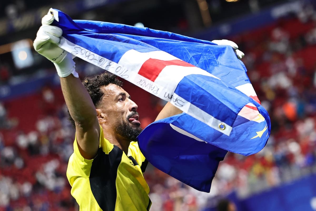 El portero de Cabo Verde. Foto: Agencia EFE.