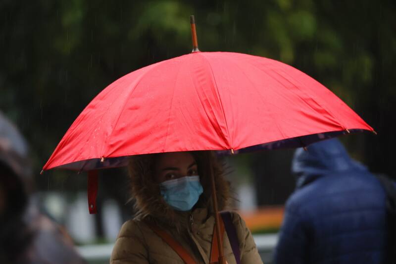 Tanto esta semana como la próxima, hay importantes posibilidades de precipitaciones en la capital del país.