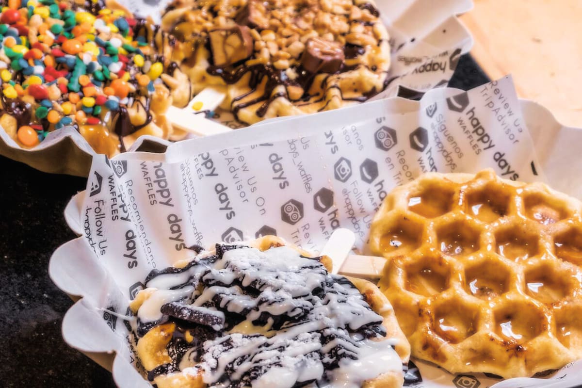 Un dulce panorama que vas a querer repetir. Créditos: @happydays_waffles vía Instagram.