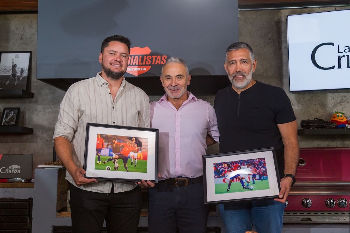 Los dos exseleccionados chilenos fueron los invitados de Juvenal Olmos en el tercer capítulo de Mundialistas.