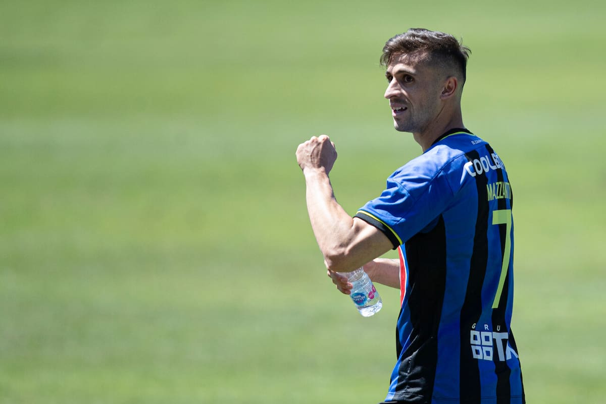 El delantero en su etapa en Huachipato. Foto: Aton.