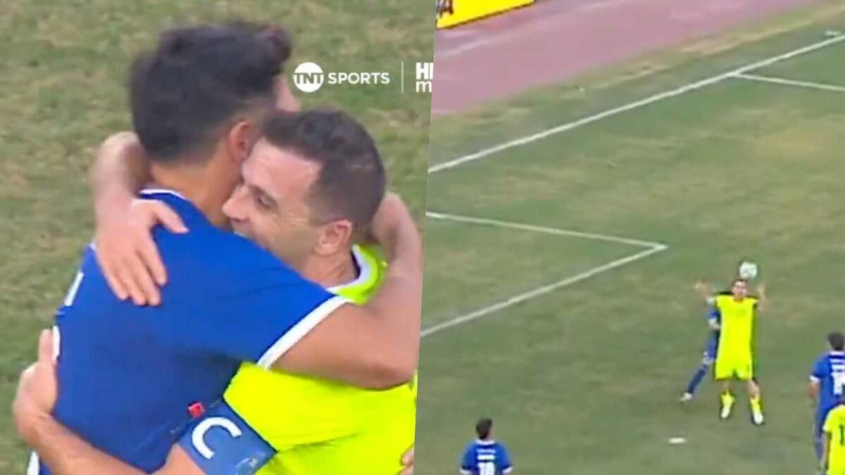 Como en los viejos tiempos: el golazo de Walter Montillo ante 35 mil hinchas en el Nacional