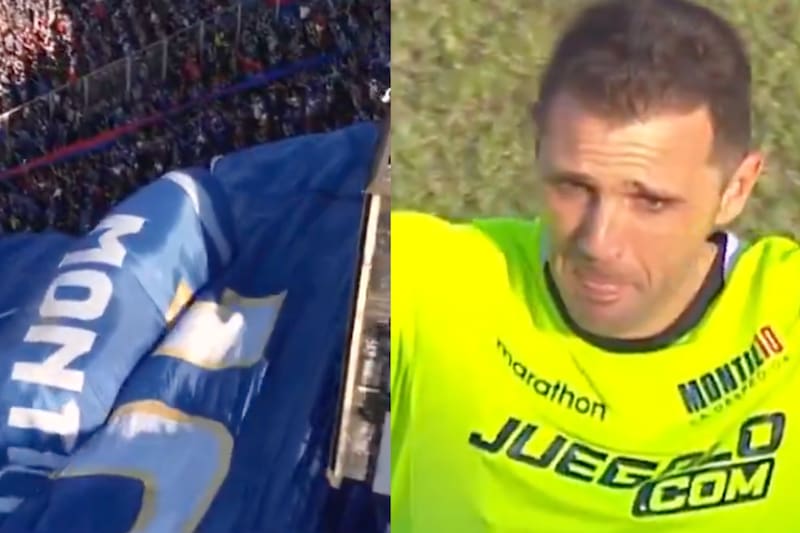 La espectacular salida que los hinchas de la U le dieron a Walter Montillo en su despedida en el Estadio Nacional.