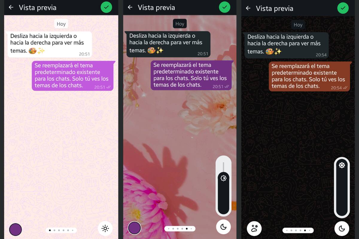 Estas son algunas de las opciones disponibles.
