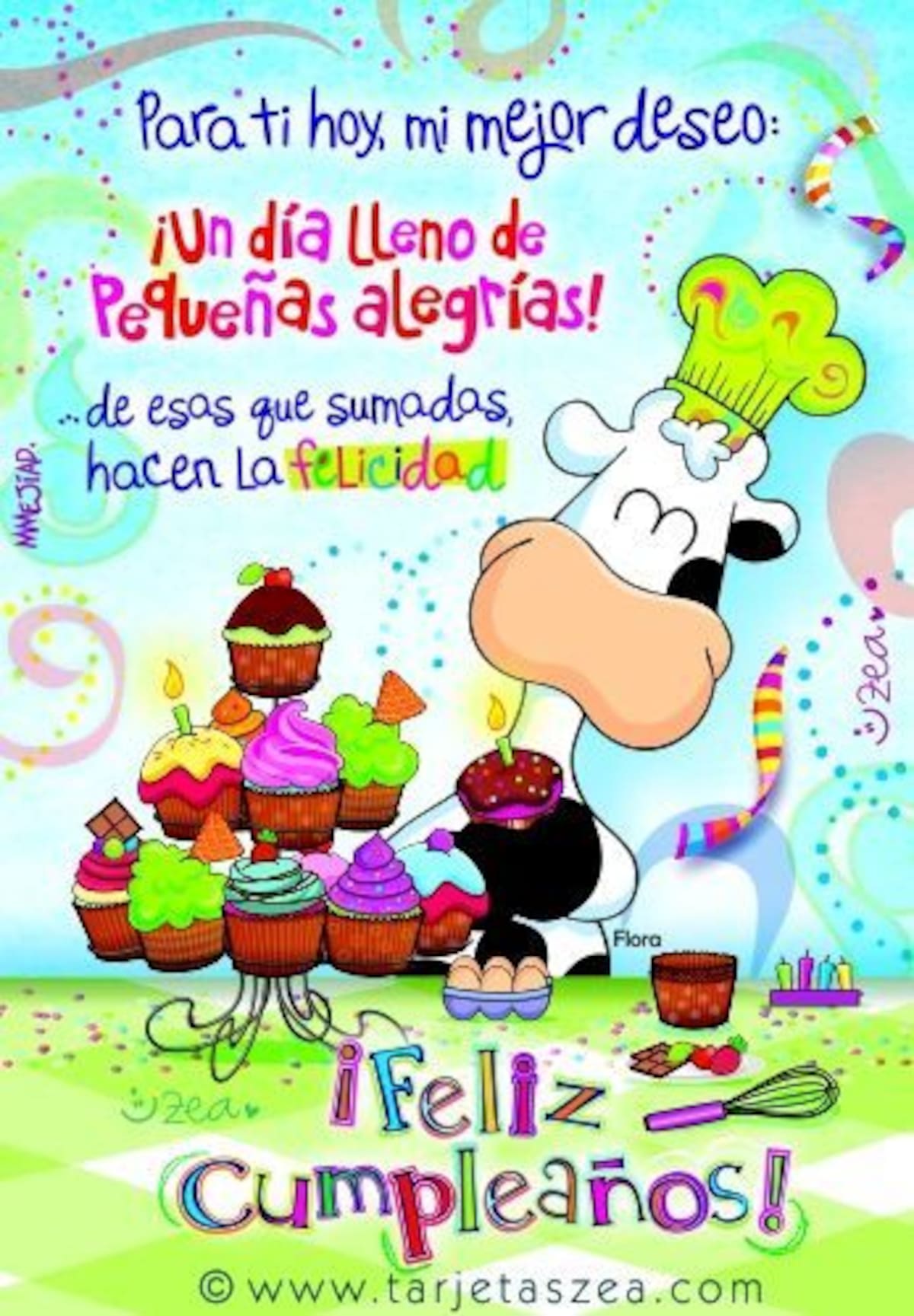 Un bonito mensaje para enviar a la persona que cumple años por WhatsApp.
