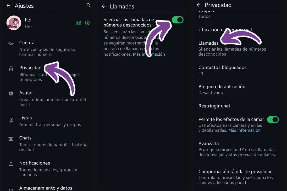 Sigue estos pasos para silenciar las llamadas de desconocidos.