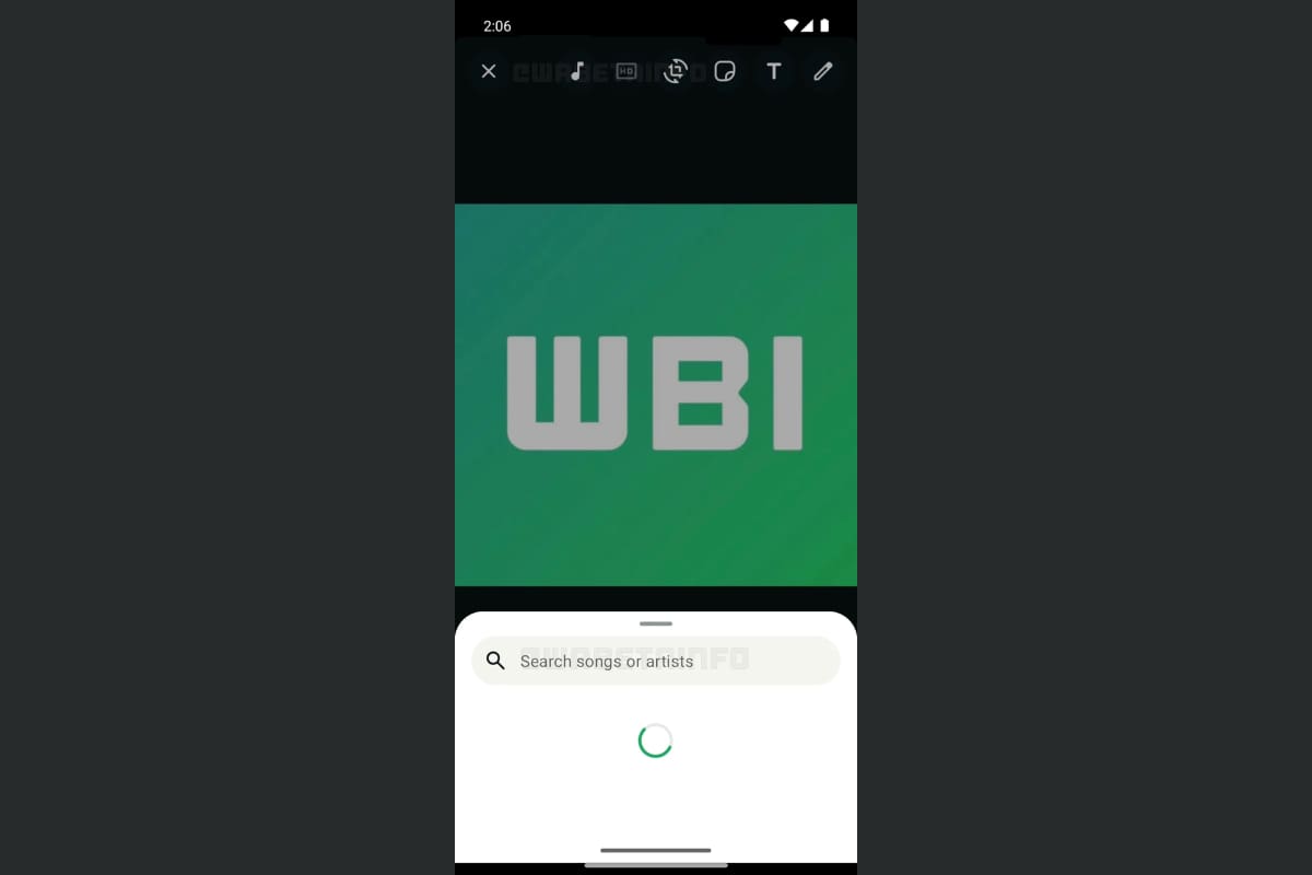 Podrás agregar música directamente desde WhatsApp.