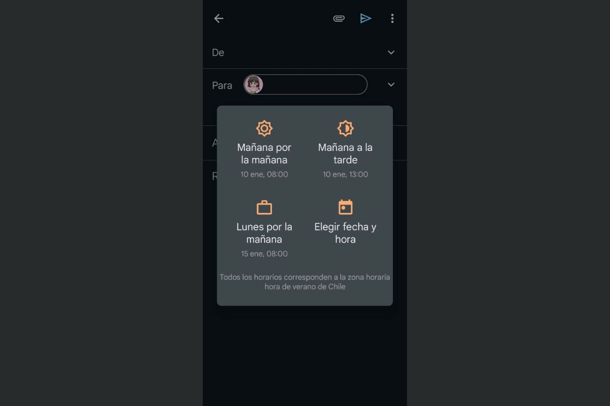 Así puedes programar un correo en Gmail.