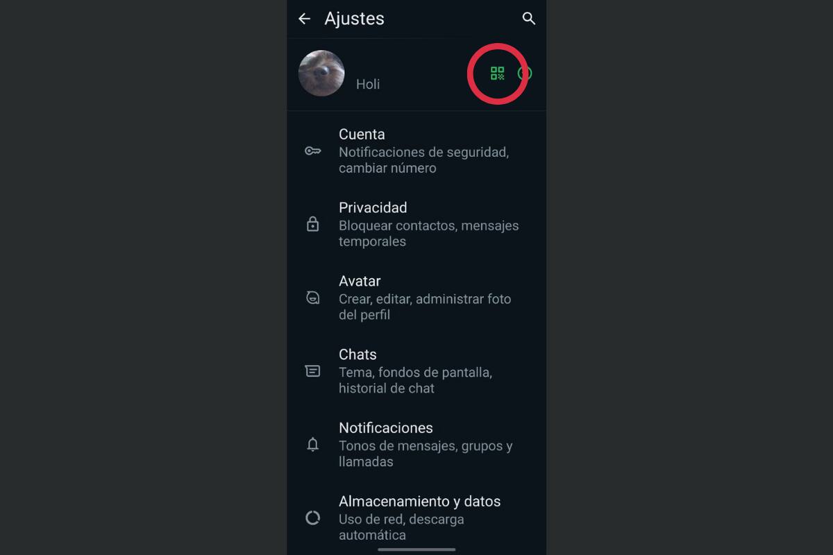 Deberás presionar ese botón.