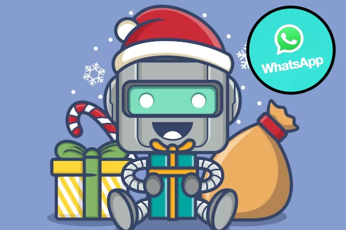 Mejores mensajes navideños de WhatsApp ideados por la Inteligencia Artificial.