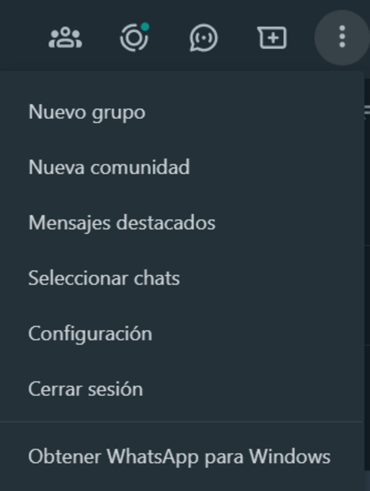 Hay que ir a donde dice "Configuración".
