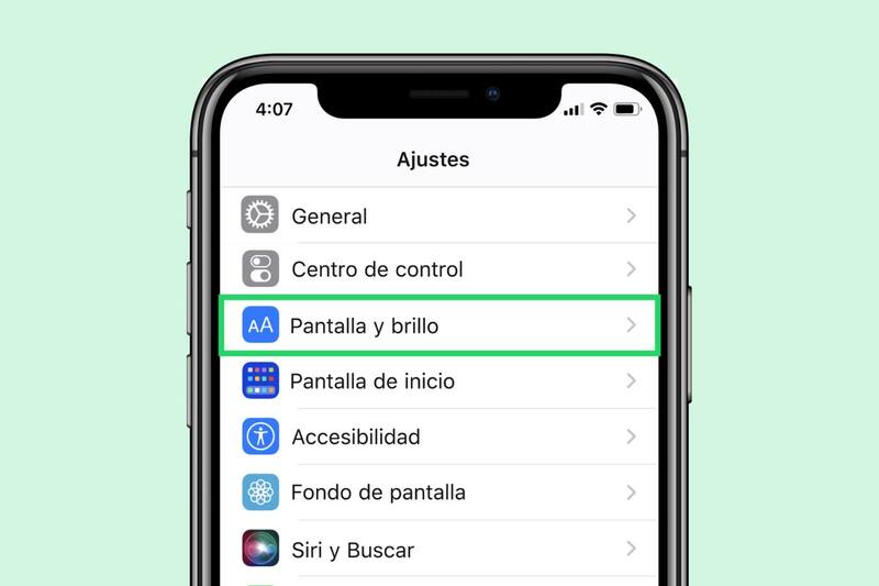 Deberás presionar aquí en tu iPhone para poder activar el "Modo Negro".