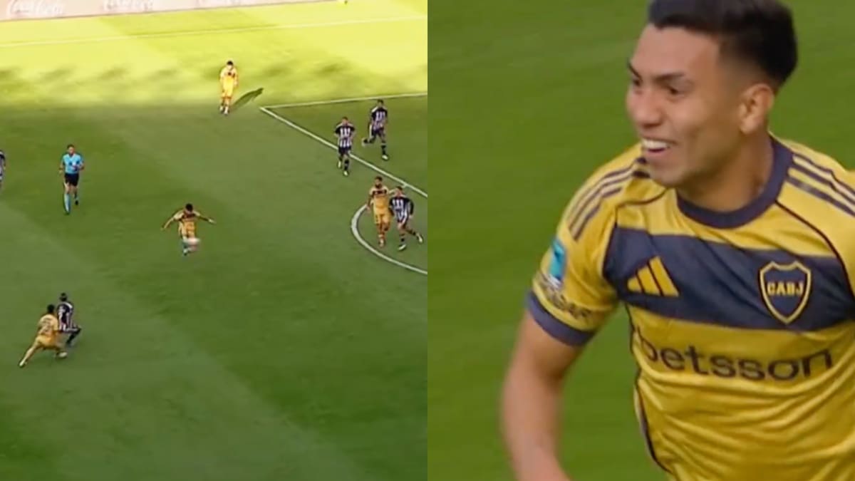 VIDEO | Williams Alarcón regaló esta asistencia para la victoria de Boca Juniors en Argentina