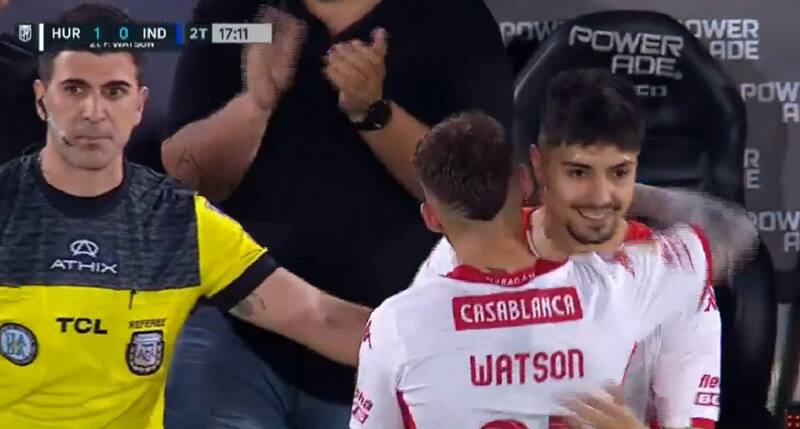 jugó en Huracán