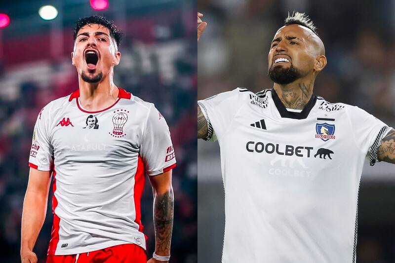 es comparado con Arturo Vidal en Argentina.