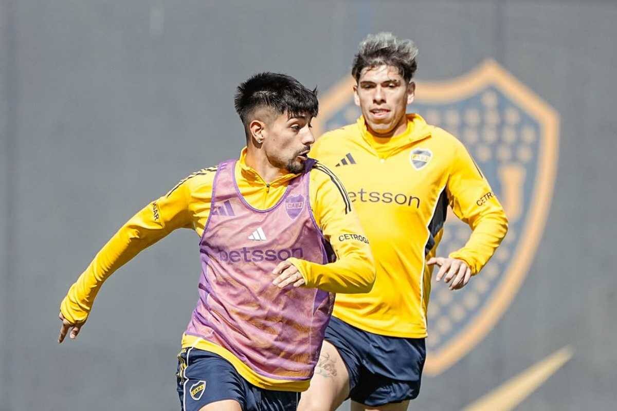 Entrenando de cara al cierre de 2025. Foto: @Bocajrs