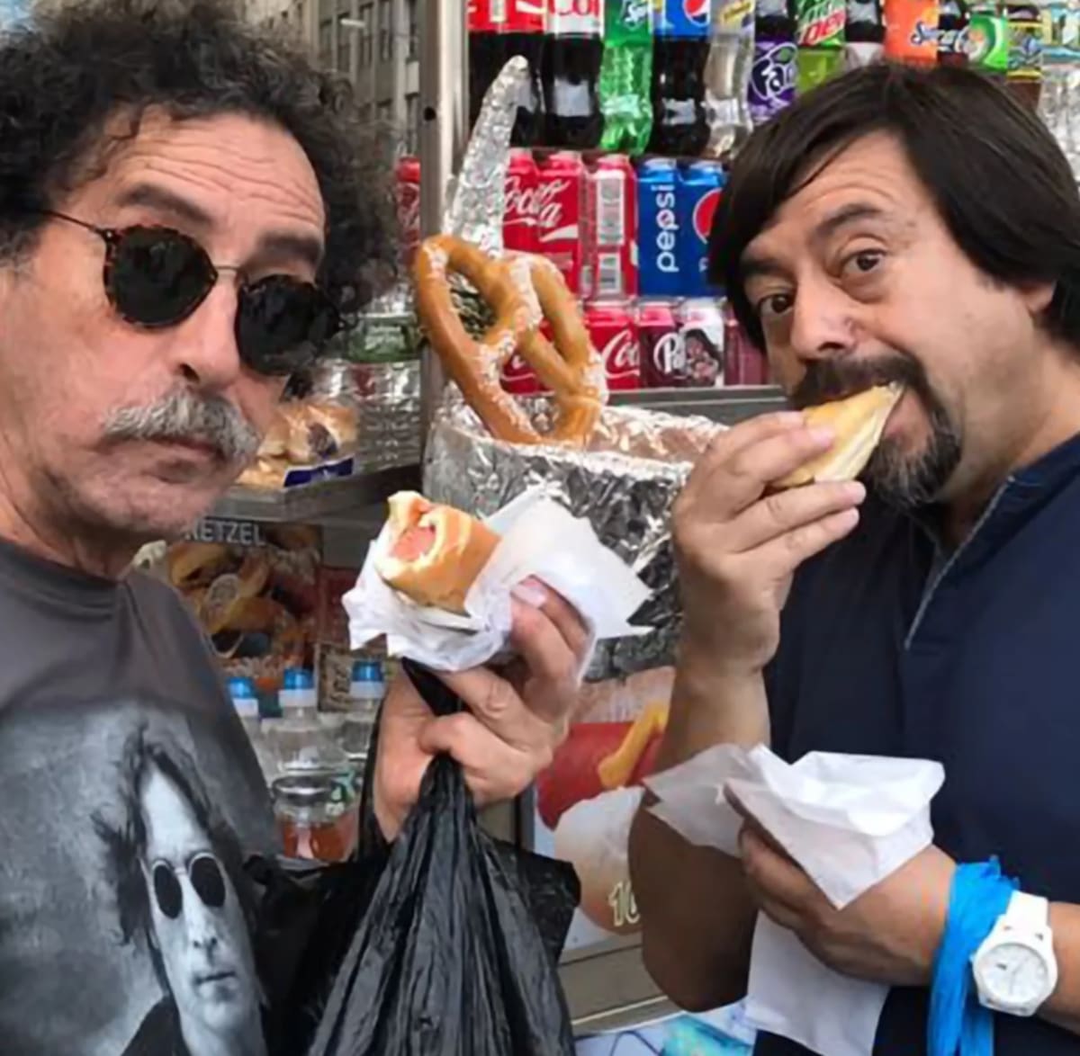 Los comediantes compartieron una hermosa amistad.