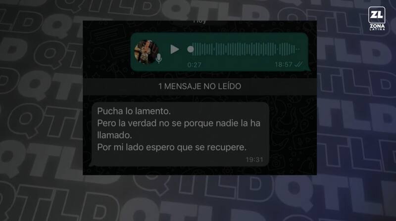 Willy Sabor responde a dichos de Paty Cofré.