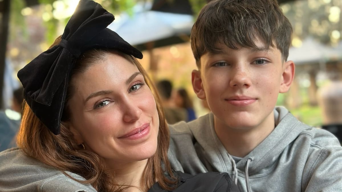 Mide casi 1,90 metros: Wilma González destapó el tierno temor de su hijo Noah con su hermana recién nacida