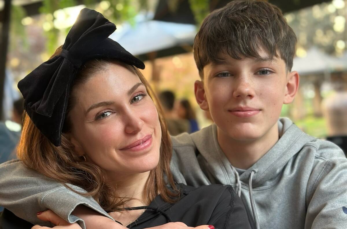 Mide casi 1,90 metros: Wilma González destapó el tierno temor de su hijo Noah con su hermana recién nacida