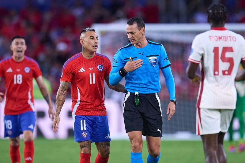 recibió diversas críticas por su partido ante Chile por Copa América. Aton