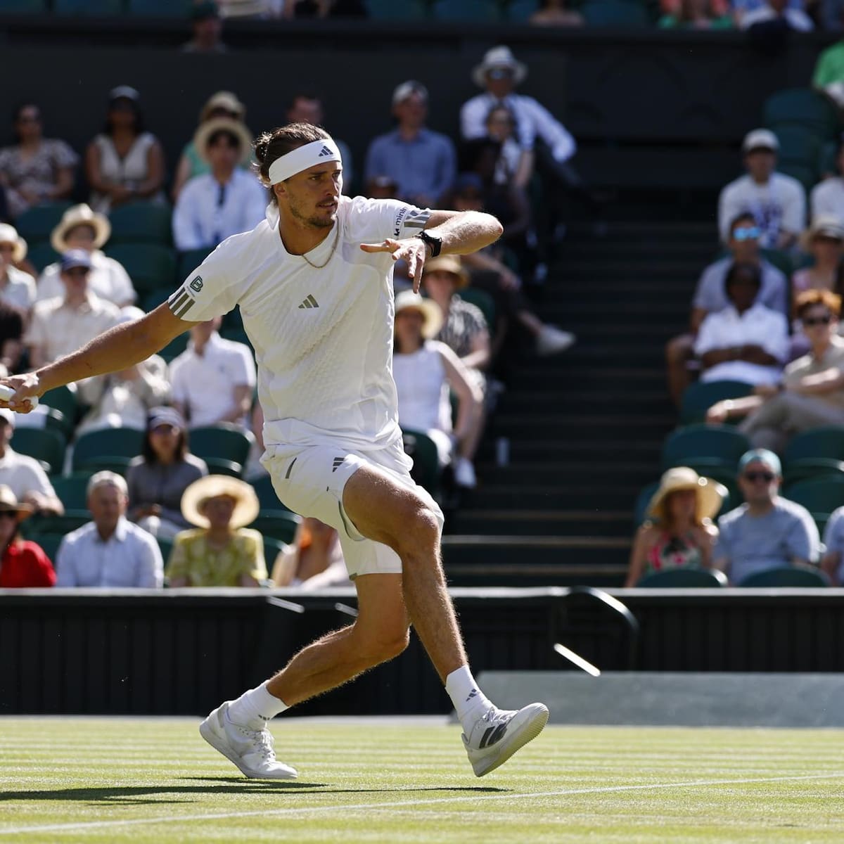 Zverev se pone al día en Wimbledon: llega a las 11 victorias seguidas en Grand Slams y amenaza a Alcaraz