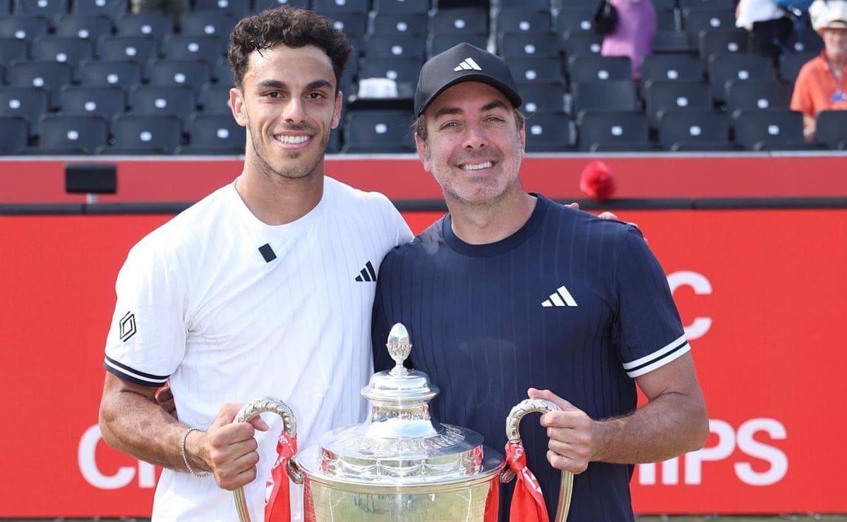Nicolás Massú y Francisco Cerúndolo. Foto: Instagram.