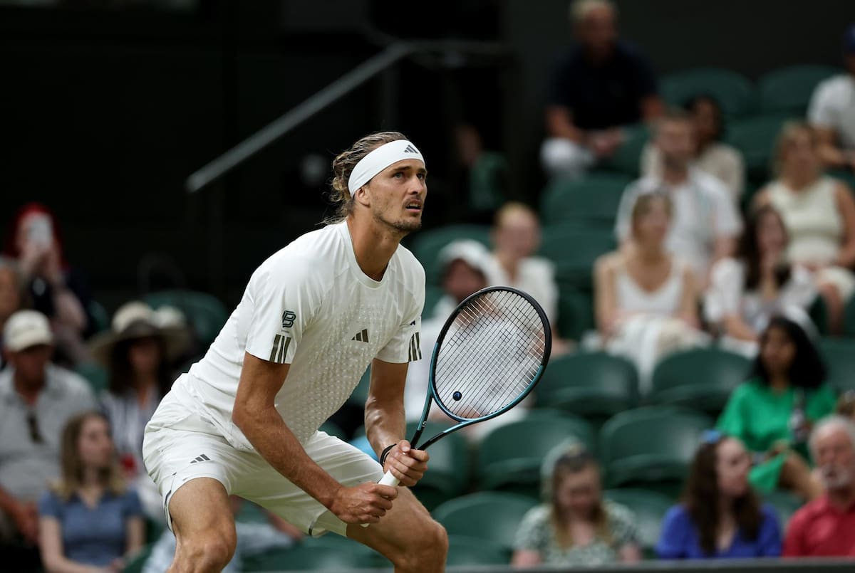 Alexander Zverev ante Lehecka. Foto: EFE.
