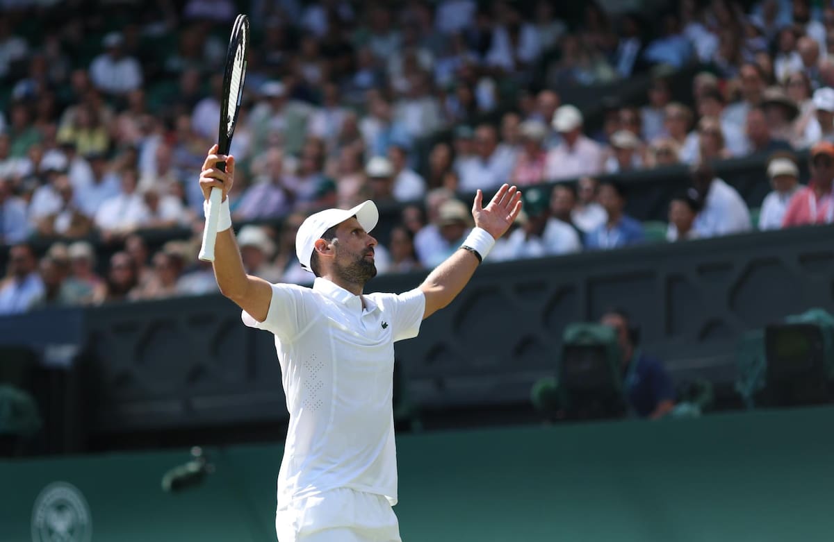 Novak Djokovic. leyenda: 06 victorias en La Catedral. Foto: EFE