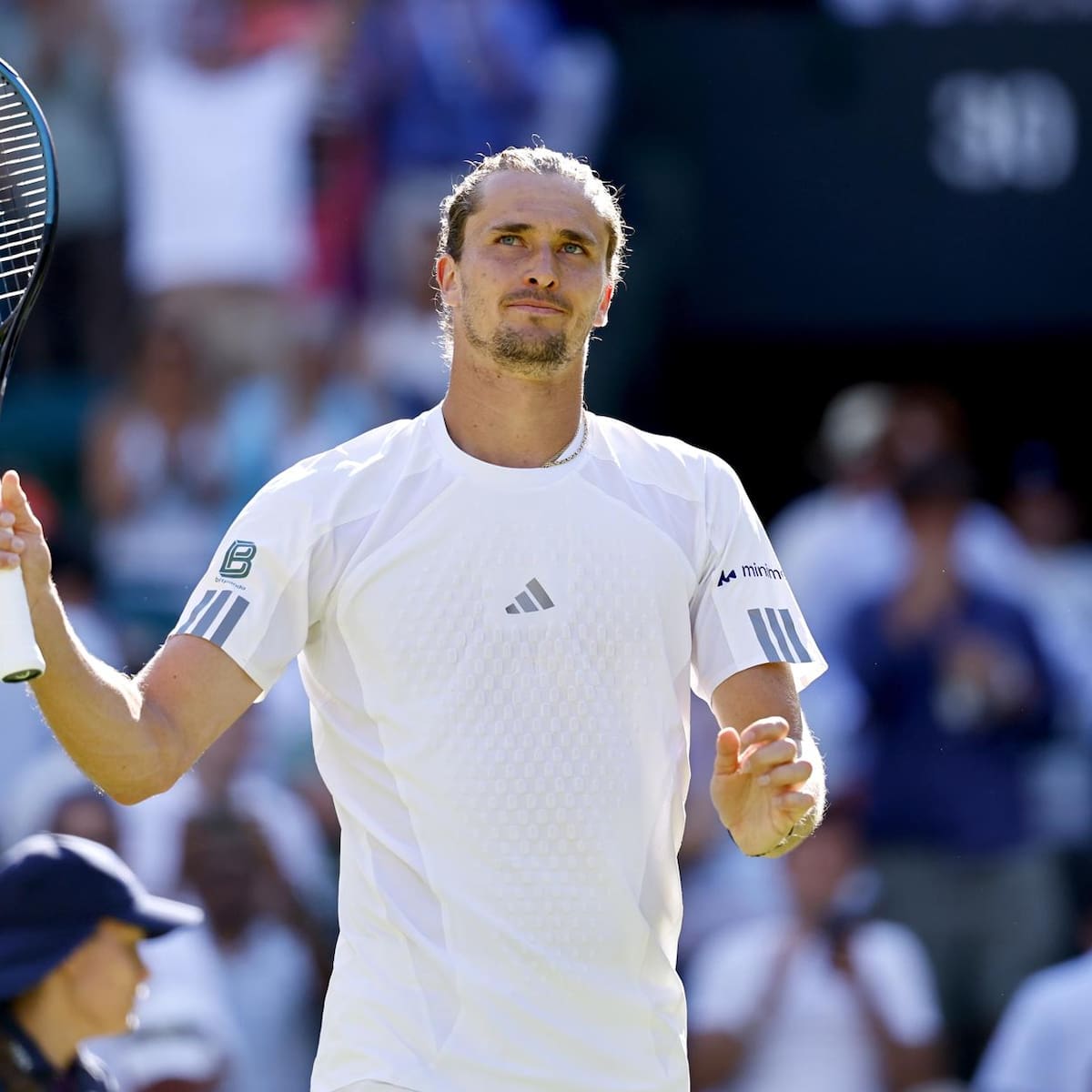 Alexander Zverev sigue imparable en grand slams: avanzó a octavos de final en Wimbledon
