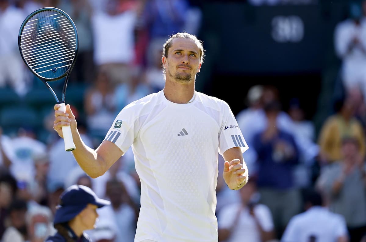 Alexander Zverev sigue imparable en grand slams: avanzó a octavos de final en Wimbledon