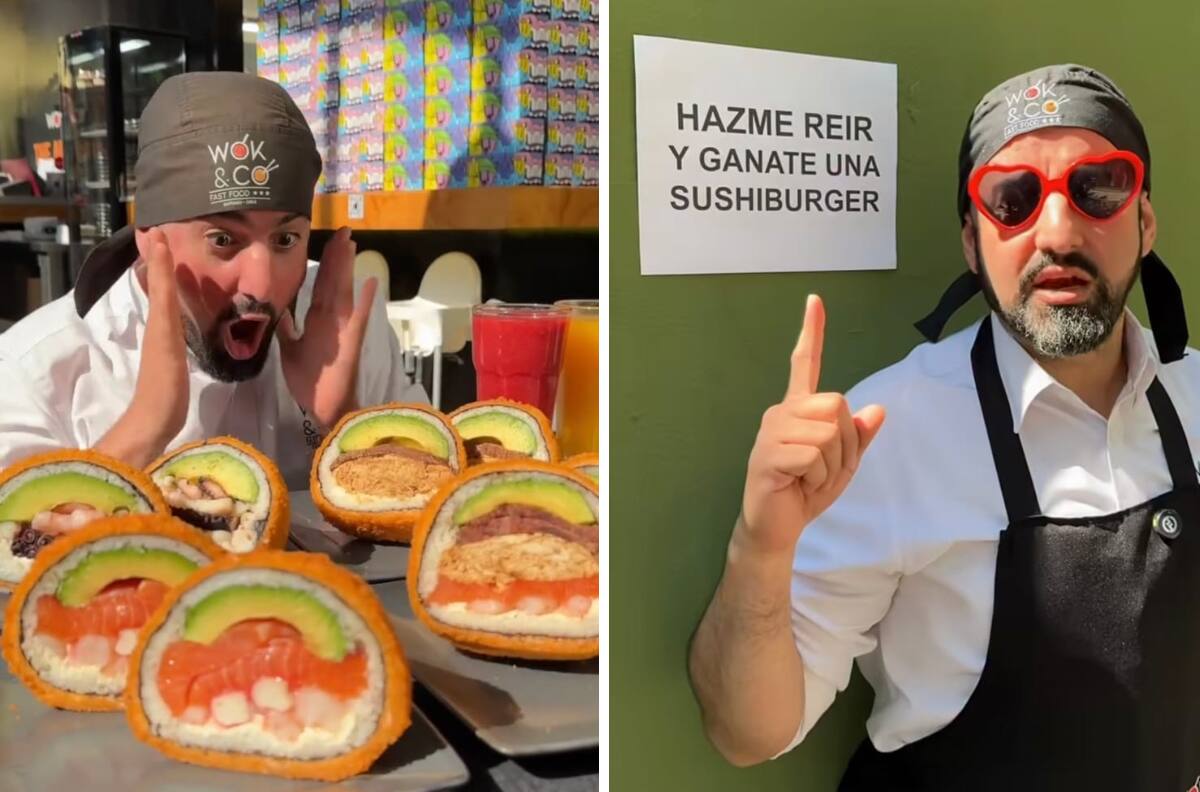 La fiebre de las sushi burgers: el local que se convirtió en todo un fenómeno en Santiago