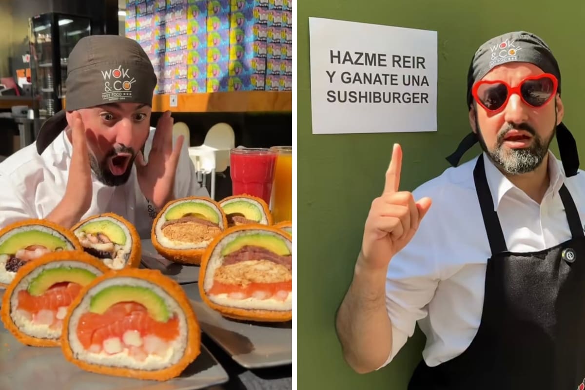 Las Sushi Burgers se convirtieron en toda una sensación entre los jóvenes. ¿Te animas a probarla?