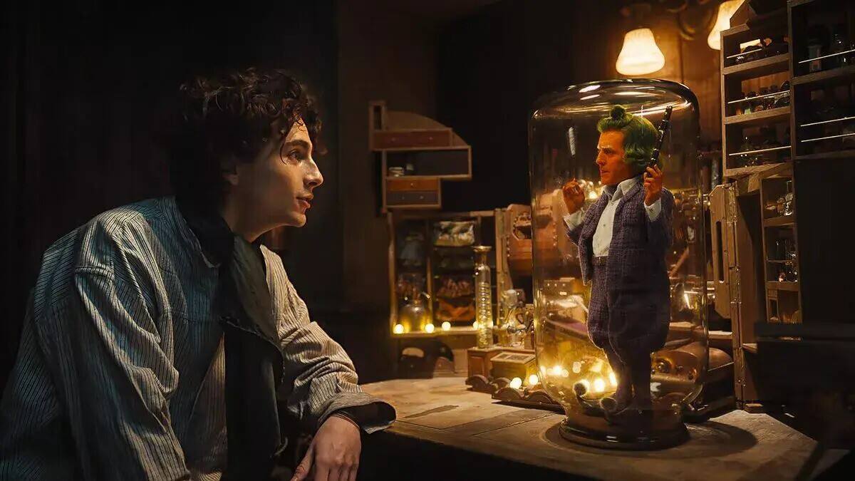 Timothée Chalamet llega a la plataforma de streamig Max en la película "Wonka".