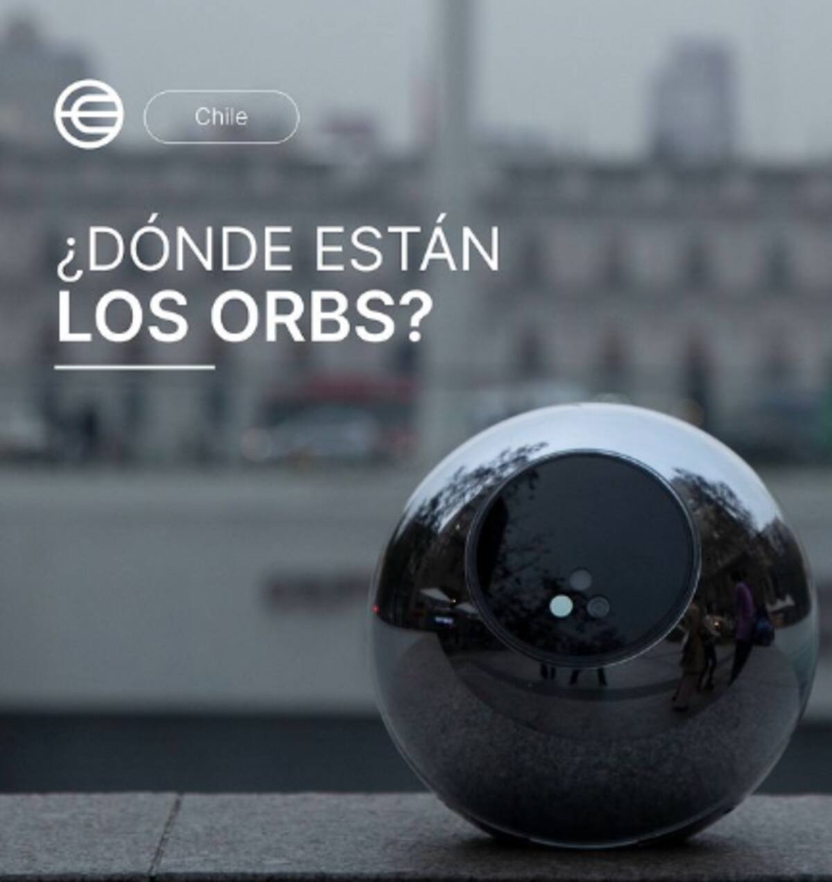 Con este objeto se realiza el escaneo del iris de las persona.