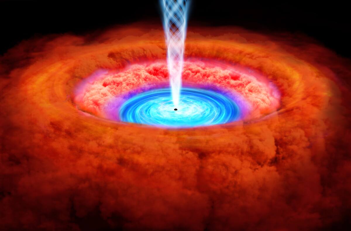 Con detalle sin precedentes: XRISM desvela impresionantes imágenes de un agujero negro y su entorno