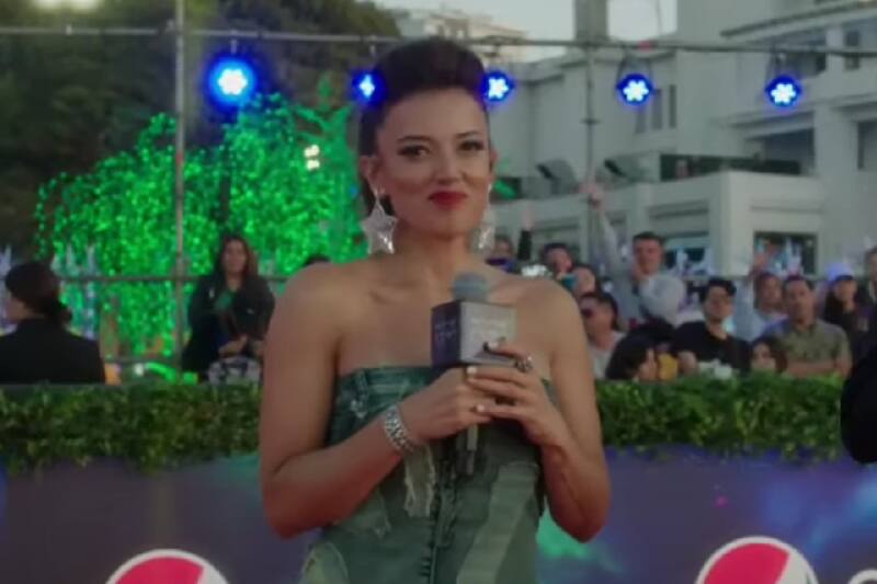 Yamila Reyna en la Pre Gala Viña 2023 / Créditos: Reproducción