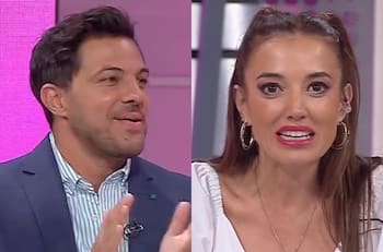 “La historia de mi vida”: Yamila Reyna sufre divertido chascarro tras presentar a Simón Oliveros en “Hoy se Habla”