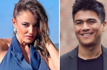 El tierno gesto que Yamila Reyna compartió en apoyo a Américo y su presentación en el Festival de Las Condes