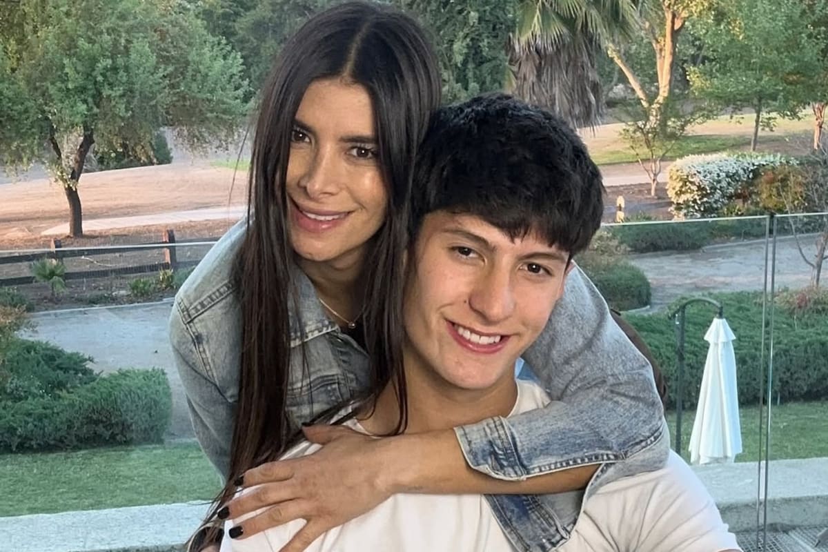 El hijo de la modelo debutó en Colo-Colo. Foto: Instagram Yanina Halabi.