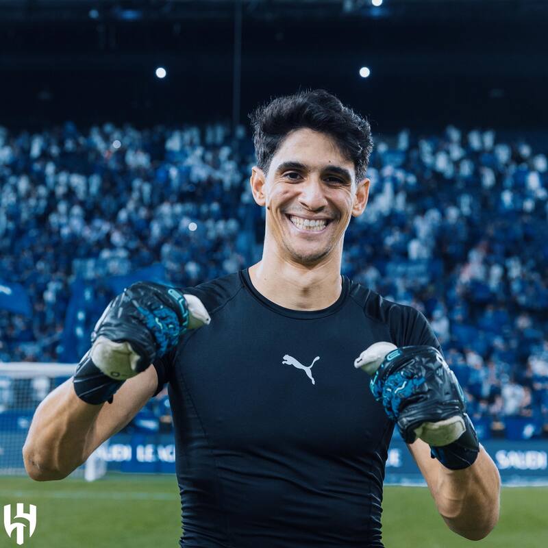 El arquero de Marruecos y ex Sevilla juega en Al-Hilal.