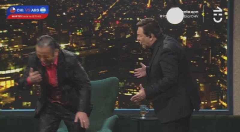 El momento en el que Yerko Puchento pone en pausa su rutina por el fallo de Julio César Rodríguez