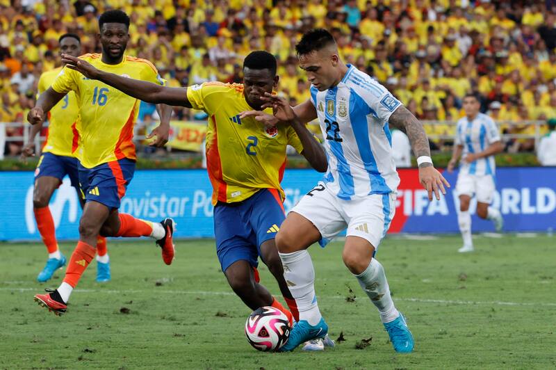 se perderá el partido contra Chile. Foto: EFE