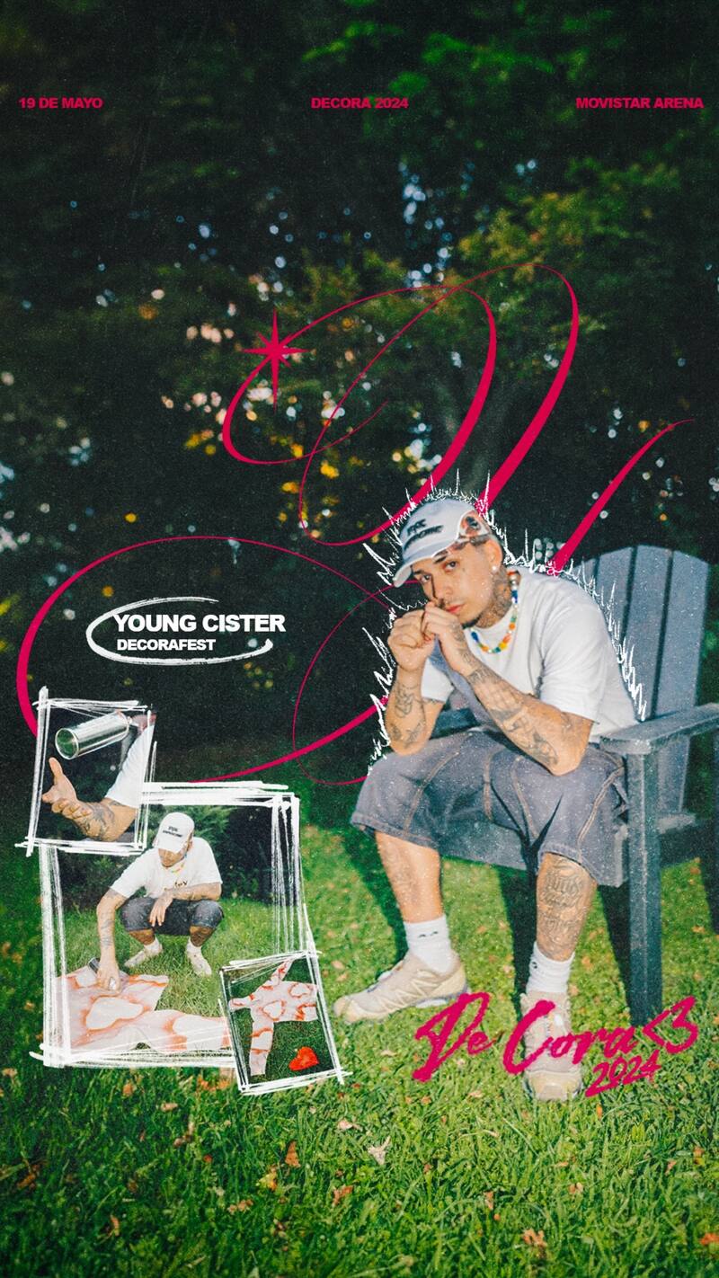 Young Cister se presentará el 19 de mayo en el De Cora<3 Fest 2024
