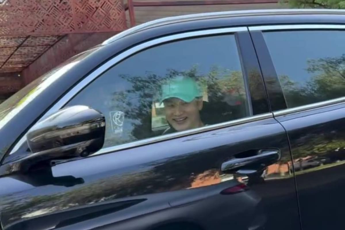 La personalidad de TV adquirió su coche hace poco tiempo.
