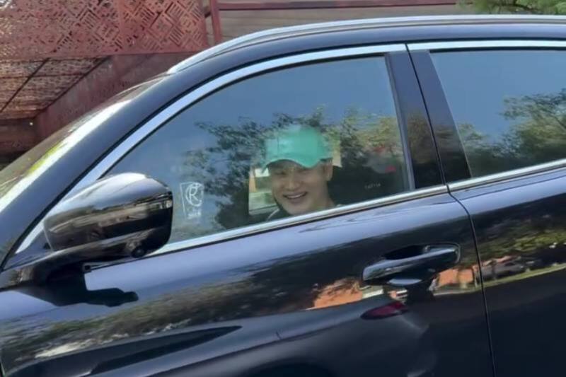 La personalidad de TV adquirió su coche hace poco tiempo.