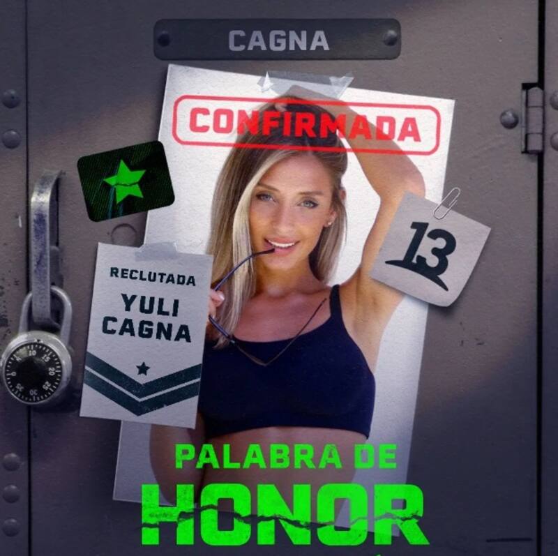 Yuli Cagna asegura que le teme a la disciplina. Créditos: Canal 13