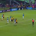 VIDEO | ¡Para aplaudirlo! Zambia le hizo un gol olímpico a Brasil en el Mundial Sub 17