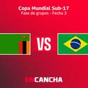 MARCADOR FINAL | Zambia 1 - Brasil 1 por Mundial Sub 17